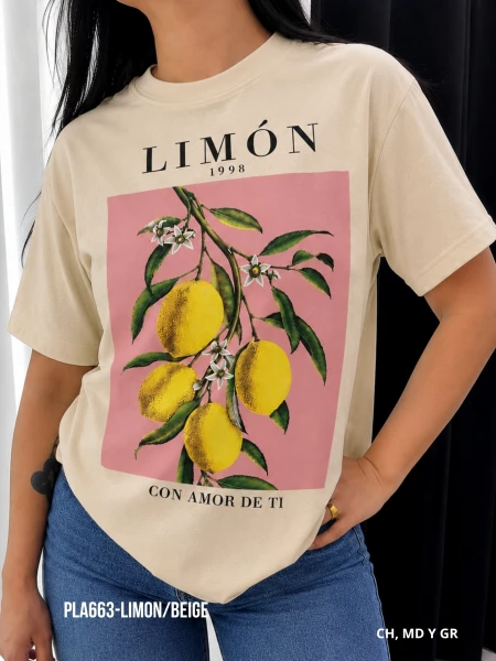 PLA663-LIMON/BEIGE