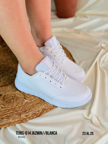 TENIS-014 JAZMIN//BLANCA