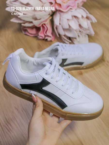 TD-028 BLANCO /RAYA NEGRA
