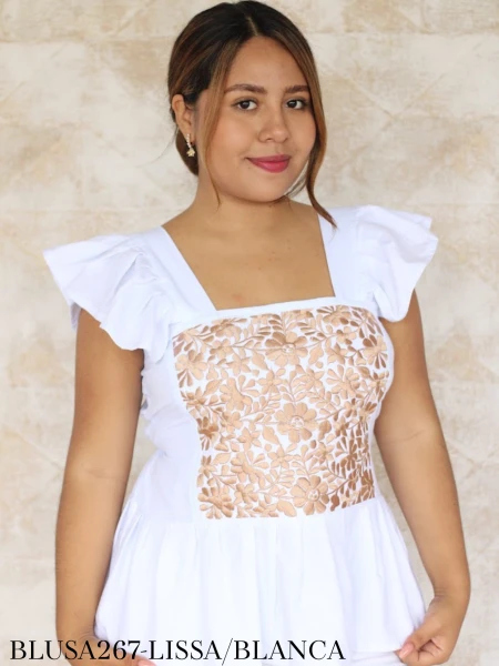 BLUSA267-LISSA/BLANCA