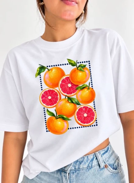 PLAYE-559 FRUTAS/BLANCO