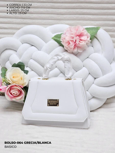 BOLSO-064 GRECIA/BLANCA