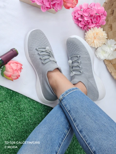 TD-026 CALCETIN/GRIS
