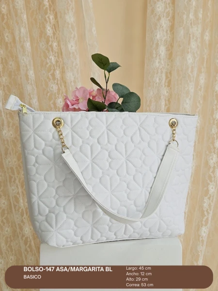 BOLSO-147 ASA/MARGARITA BL