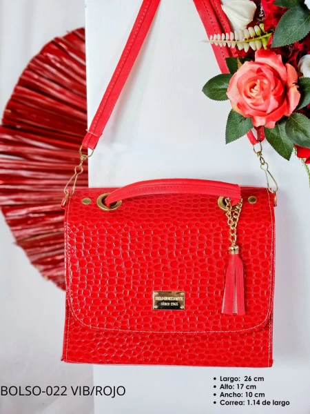 BOLSO-022 VIB/ROJO