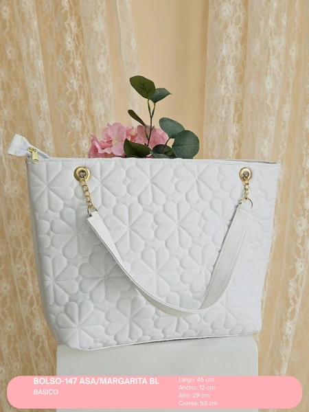 BOLSO-147 ASA/MARGARITA BL