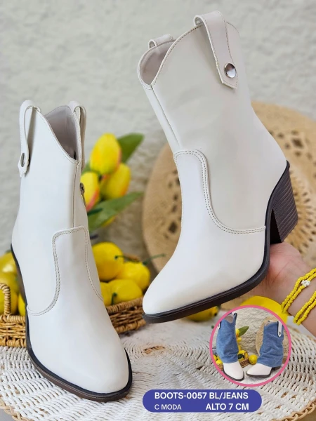 BOOTS-0057 BL/JEANS