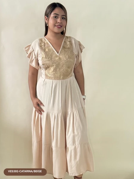 VES392-CATARINA/BEIGE