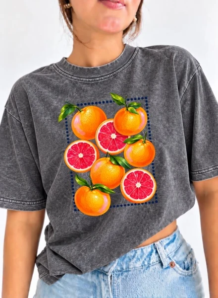 PLAYE-801 FRUTAS/GRIS