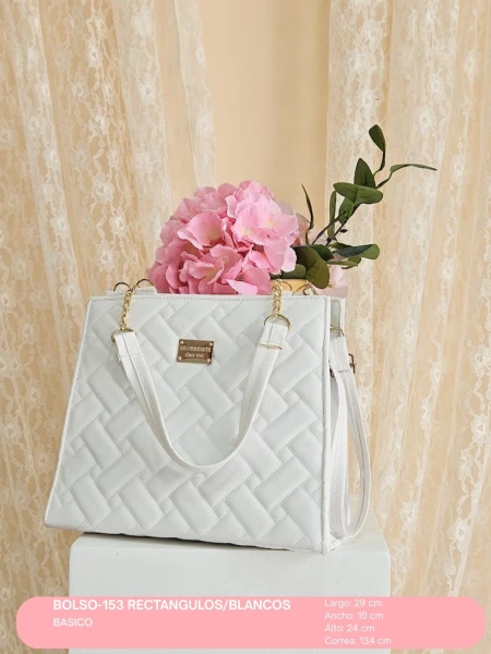 BOLSO-153 RECTANGULOS/BLANCOS