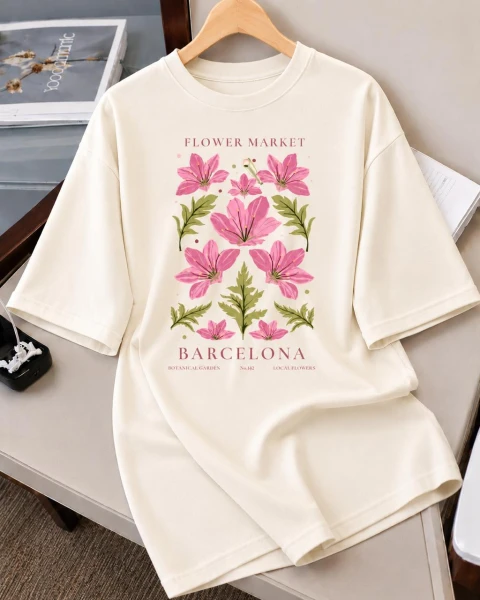 ROPA-096 FLOWER/HUESO