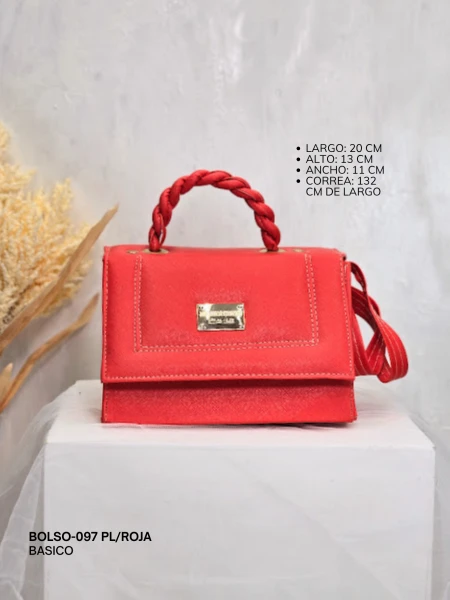 BOLSO-097 PL/ROJA