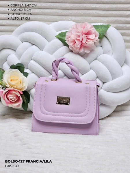 BOLSO-127 FRANCIA/LILA