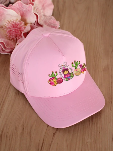 GORRA-022 CACTUS/ROSA