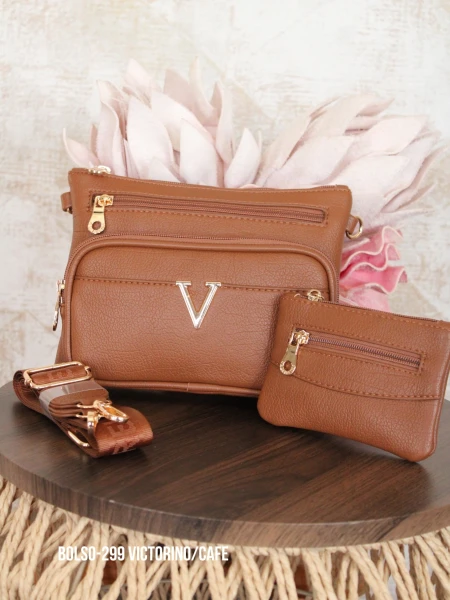 BOLSO-299 VICTORINO/CAFE