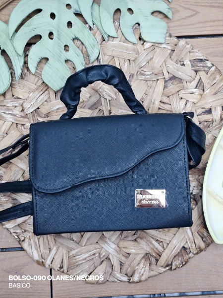 BOLSO-090 OLANES/NEGROS