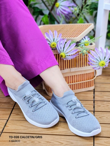 TD-026 CALCETIN/GRIS