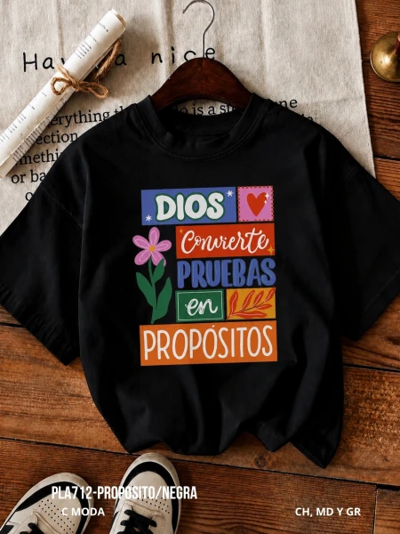 PLA712-PROPOSITO/NEGRA