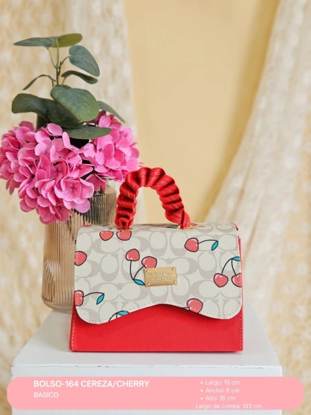 BOLSO-164 CEREZA/CHERRY