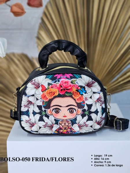 BOLSO-050 FRIDA/FLORES