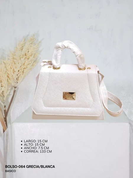 BOLSO-064 GRECIA/BLANCA