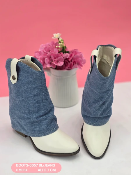 BOOTS-0057 BL/JEANS