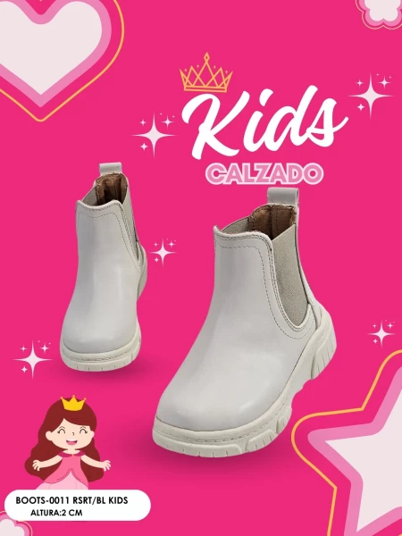 BOOTS-0011 RSRT/BL KIDS