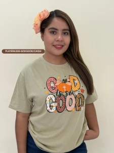 PLAYERA308-GODGOOD/CAQUI