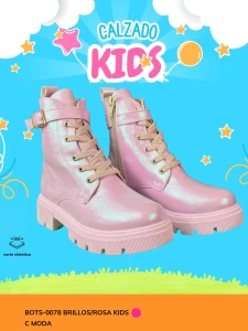 BOTS-0078 BRILLOS/ROSA KIDS