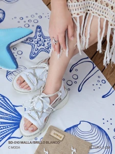 SD-010 MALLA/BRILLO BLANCO