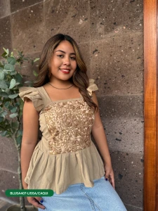 BLUSA407-LISSA/CAQUI