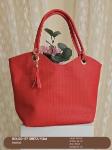 BOLSO-157 GRETA/ROJA