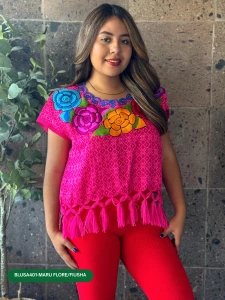 BLUSA401-MARU FLORE/FIUSHA