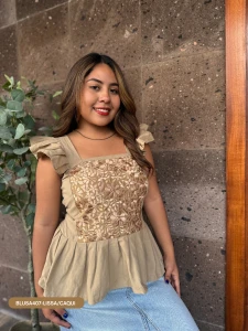 BLUSA407-LISSA/CAQUI