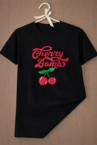 PLAYERA541-CHERRY BOM/NEGRA