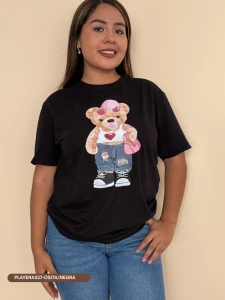 PLAYERA327-OSITA/NEGRA