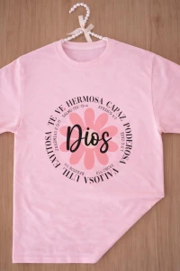 PLAYERA302-MOTIVACION/ROSA