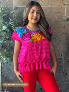 BLUSA401-MARU FLORE/FIUSHA