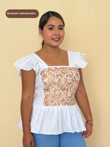 BLUSA267-LISSA/BLANCA