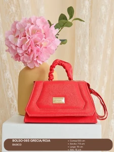 BOLSO-065 GRECIA/ROJA