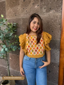 BLUSA360-NAYE/MOSTAZA